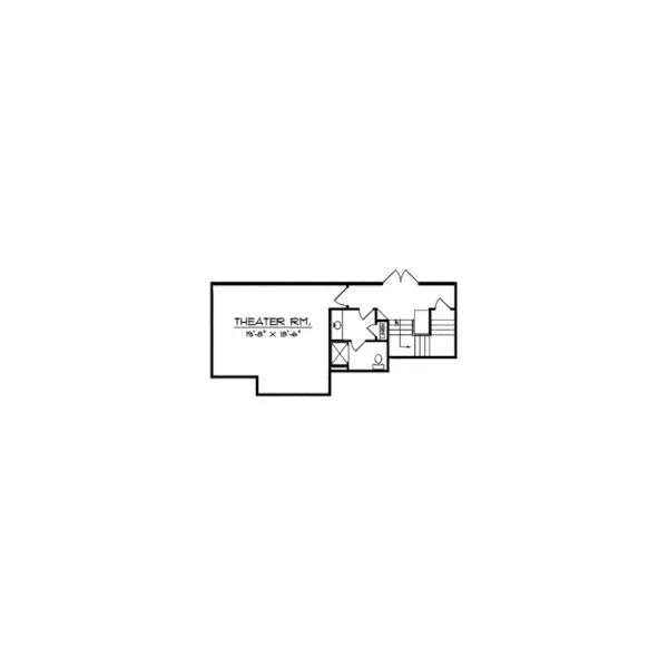 European House Plan Lower Level Floor - Glyn Cagny Luxury Home 051S-0018 - Search House Plans and More