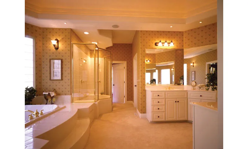 Plantation House Plan Master Bathroom Photo 01 - Glyn Cagny Luxury Home 051S-0018 - Search House Plans and More
