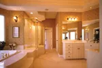 Southern House Plan Master Bathroom Photo 01 - Glyn Cagny Luxury Home 051S-0018 - Search House Plans and More