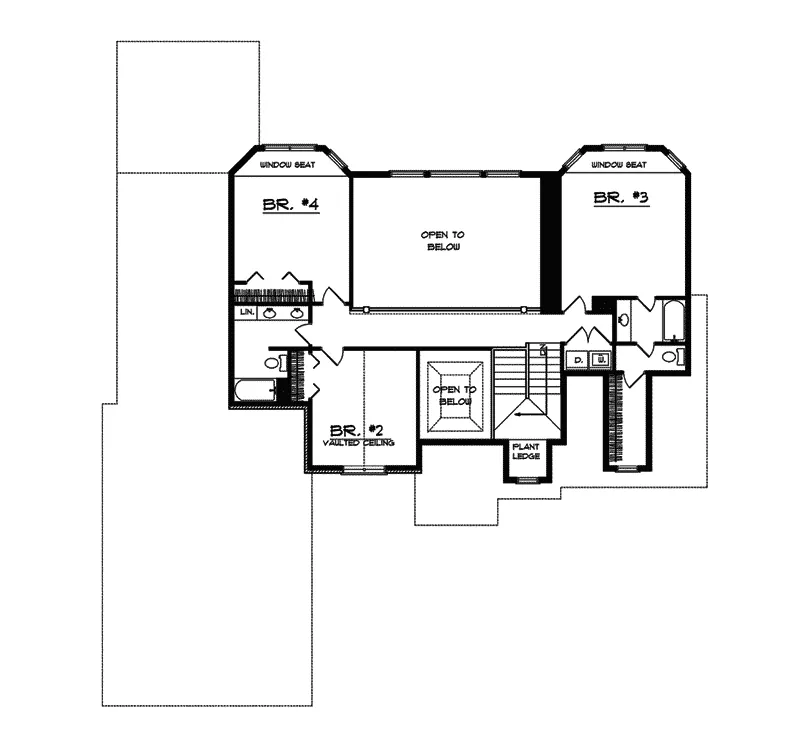 European House Plan Second Floor - Vicenza Manor Luxury Home 051S-0025 - Shop House Plans and More