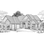 Varied Roof Lines And Gables Gives This Home Style And Elegance