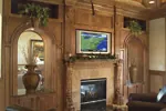 Craftsman House Plan Fireplace Photo 01 - Parklawn Luxury Home 051S-0053 - Shop House Plans and More