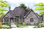 House Plan Front of Home 051S-0057