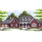 House Plan Front of Home 051S-0061