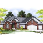 House Plan Front of Home 051S-0062