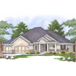 House Plan Front of Home 051S-0067