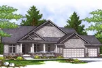 House Plan Front of Home 051S-0069