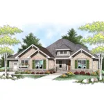 House Plan Front of Home 051S-0071