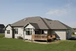 Country House Plan Rear Photo 01 - Donato Craftsman Country Home 051S-0076 - Search House Plans and More