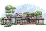 House Plan Front of Home 051S-0091