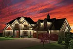 Italian House Plan Front of Home - Mansionhill Luxury Home 051S-0096 - Shop House Plans and More