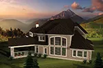 European House Plan Rear Photo 01 - Mansionhill Luxury Home 051S-0096 - Shop House Plans and More