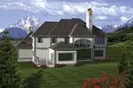 European House Plan Color Image of House - Amber Crest Luxury Tudor Home 051S-0097 - Search House Plans and More