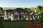 Italian House Plan Color Image of House - Alverston Luxury Prairie Home 051S-0100 - Search House Plans and More
