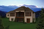 Country French House Plan Color Image of House - Langside Luxury Ranch Home 051S-0102 - Shop House Plans and More