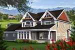 Arts & Crafts House Plan Color Image of House - Wittmund Place Luxury Home 051S-0107 - Shop House Plans and More