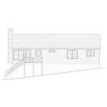 Lowcountry House Plan Rear Elevation - Floweridge Ranch Home 052D-0001 - Search House Plans and More