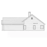 Country House Plan Left Elevation - Newton Ridge Country Home 052D-0026 - Shop House Plans and More