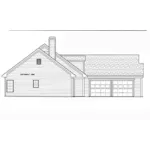 Country House Plan Right Elevation - Newton Ridge Country Home 052D-0026 - Shop House Plans and More