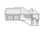 Country House Plan Right Elevation - Beauchaine Traditional Home 052D-0030 - Search House Plans and More