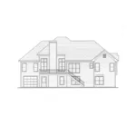 Ranch House Plan Rear Elevation - Toronto Ranch Home 052D-0038 - Shop House Plans and More