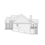 Ranch House Plan Right Elevation - Toronto Ranch Home 052D-0038 - Shop House Plans and More