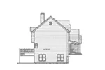 Farmhouse Plan Left Elevation - Ambassador Traditional Home 052D-0040 - Search House Plans and More
