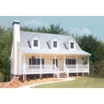 Cape Cod Style Home With Triple Dormers