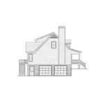 Cabin & Cottage House Plan Left Elevation - Sloane Crest Country Home 052D-0048 - Shop House Plans and More