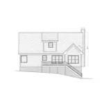 Cabin & Cottage House Plan Rear Elevation - Sloane Crest Country Home 052D-0048 - Shop House Plans and More