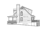 Country House Plan Right Elevation - Falais Rustic Country Home 052D-0057 - Search House Plans and More