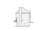 Traditional House Plan Left Elevation - Denver Traditional Home 052D-0072 - Search House Plans and More