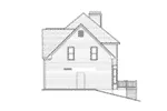 Traditional House Plan Right Elevation - Denver Traditional Home 052D-0072 - Search House Plans and More