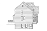 Farmhouse Plan Left Elevation - Dannenberg Traditional Home 052D-0073 - Search House Plans and More