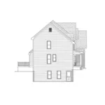 Traditional House Plan Left Elevation - Dannenberg Traditional Home 052D-0073 - Search House Plans and More