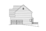 Shingle House Plan Right Elevation - Dannenberg Traditional Home 052D-0073 - Search House Plans and More