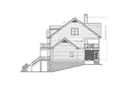 Country House Plan Right Elevation - Prindable Plantation Home 052D-0085 - Shop House Plans and More