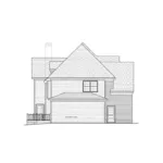 Traditional House Plan Left Elevation - Lemonaco Traditional Home 052D-0087 - Shop House Plans and More