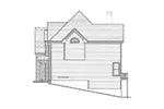 European House Plan Right Elevation - Lemonaco Traditional Home 052D-0087 - Shop House Plans and More