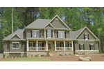 Farmhouse Plan Front Photo 01 - Rose Hill Luxury Country Home 052D-0088 - Shop House Plans and More