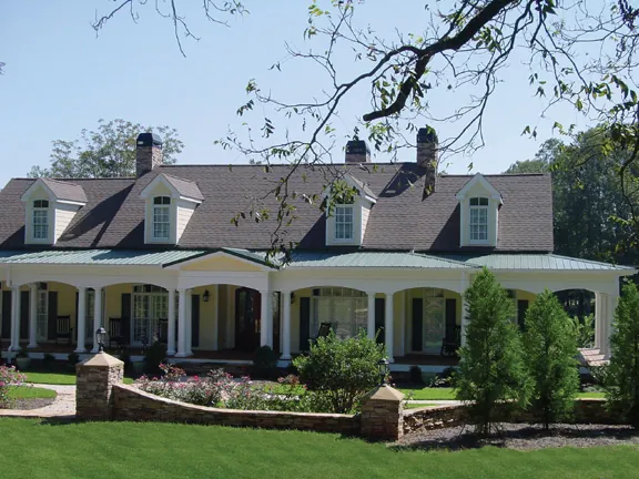 Dormers Enhance This Country-Style Home