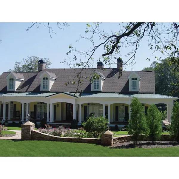 Dormers Enhance This Country-Style Home