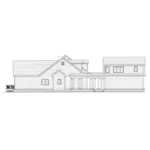 Ranch House Plan Left Elevation - Mitchell Park Country Home 052D-0089 - Shop House Plans and More