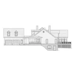 Ranch House Plan Right Elevation - Mitchell Park Country Home 052D-0089 - Shop House Plans and More