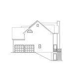 Shingle House Plan Right Elevation - Somerfield Southern Farmhouse 052D-0097 - Shop House Plans and More