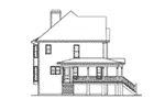 Country House Plan Left Elevation - Fontana Hill Country Farmhouse 052D-0100 - Search House Plans and More