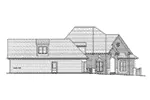 Ranch House Plan Front Elevation - Medina Bay Luxury Home 052D-0101 - Shop House Plans and More