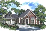 Ranch House Plan Front Photo 01 - Medina Bay Luxury Home 052D-0101 - Shop House Plans and More