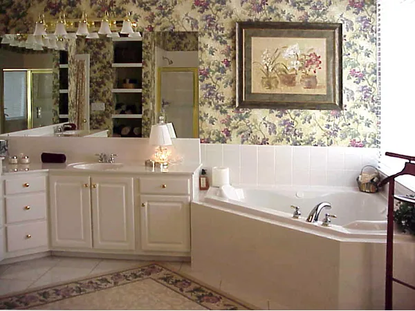 Ranch House Plan Master Bathroom Photo 01 - Medina Bay Luxury Home 052D-0101 - Shop House Plans and More