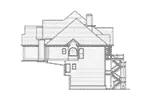 Traditional House Plan Right Elevation - Paderborn Luxury Home 052D-0103 - Shop House Plans and More